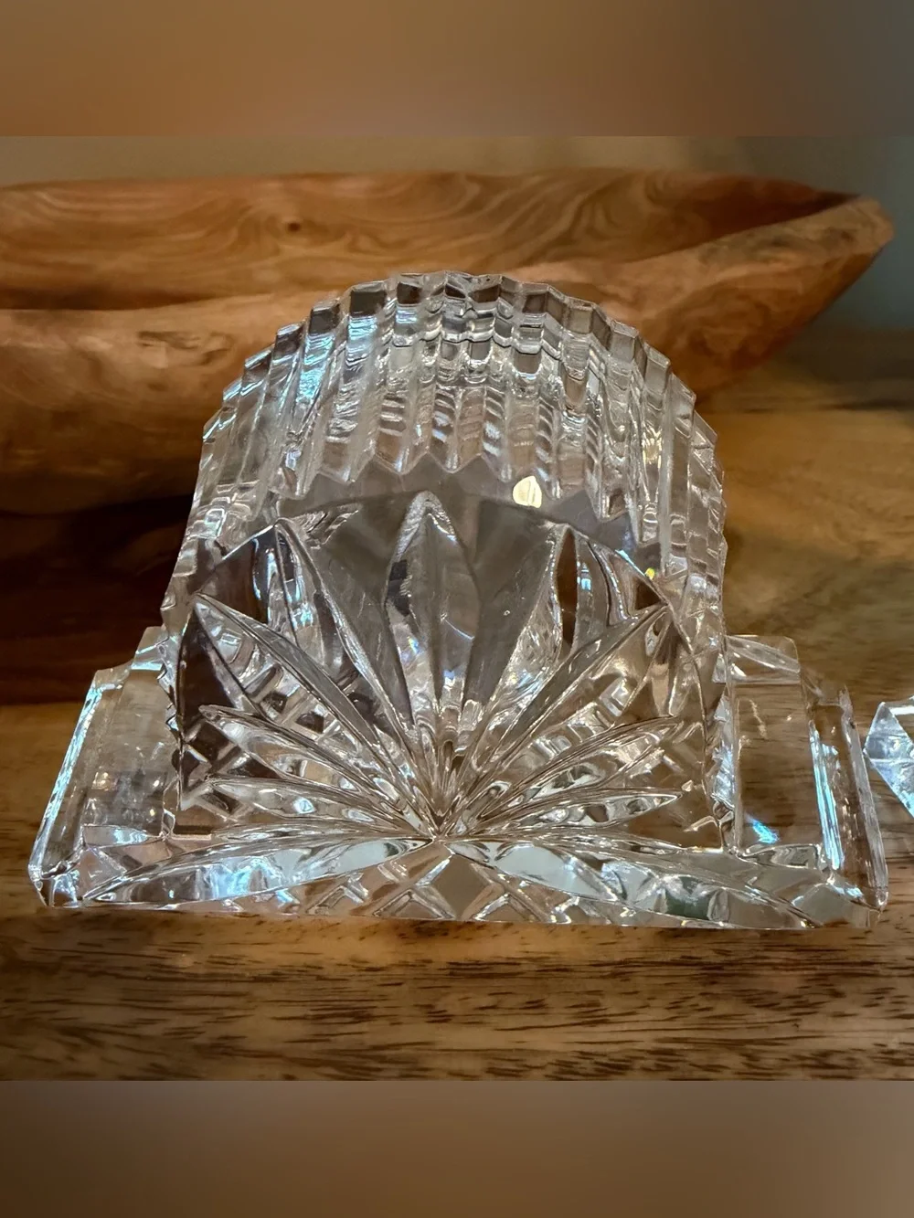 ✨Waterford Crystal Desk Clocks Set of 2 Vintage 3” Quartz Gold Trim✨ Set of 2.